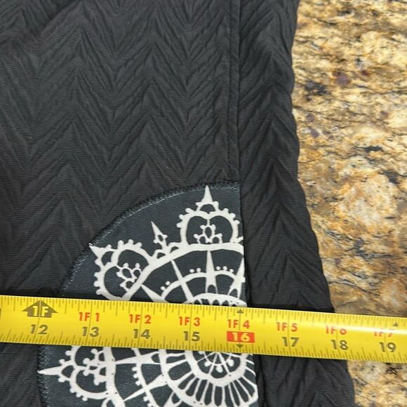 Desigual by Christian Lacroix Sleeveless Textured Black Dress Size 6 - Picture 10 of 13